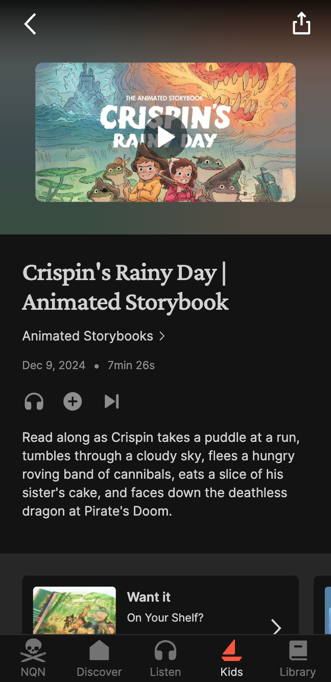 A video in a Treefort app